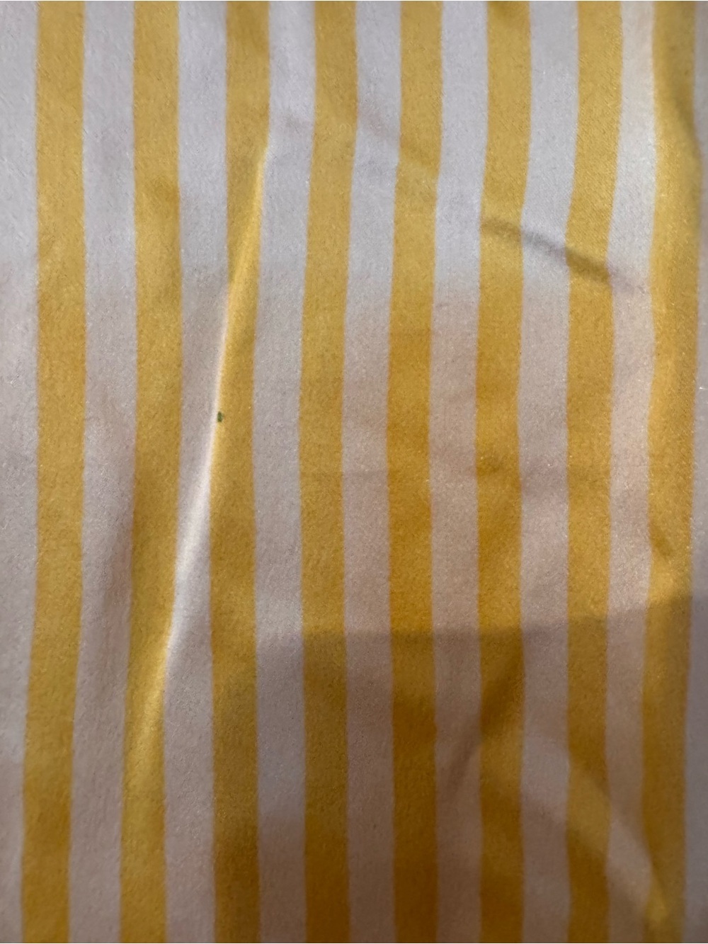 Lunya Silk Yellow Striped Pajama Set - Top & Shorts - Picture 8 of 8